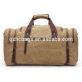 Cotton Canvas Material Travel Bag Big Duffle Travel Bag